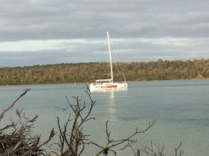 Kraken aground at Pelican Point